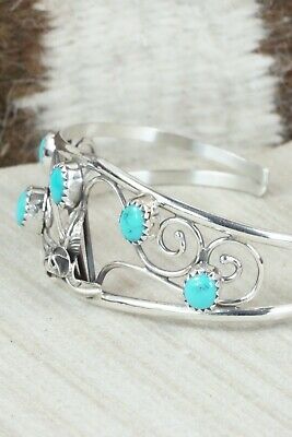 Turquoise & Sterling Silver Bracelet - Max Calladitto