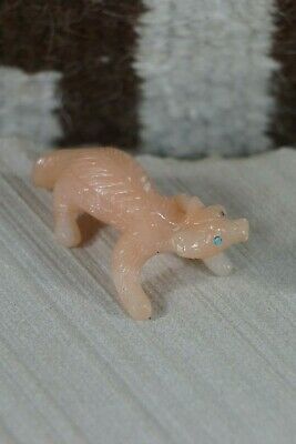 Badger Zuni Fetish Carving - Wilford Cheama - High Lonesome Trading