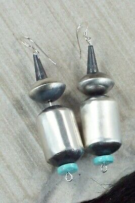 Turquoise & Sterling Silver Earrings - Sophia Becenti