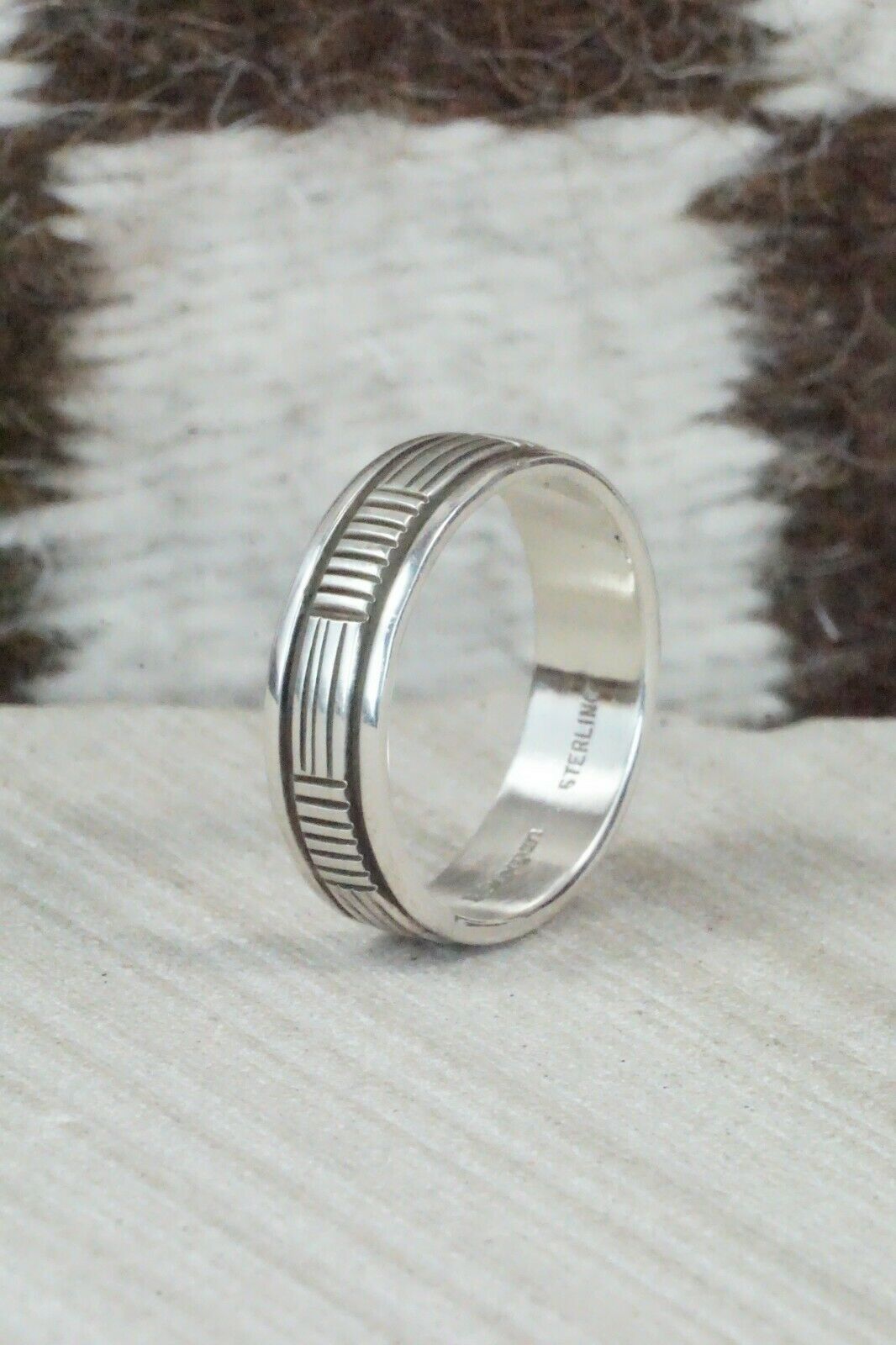 Sterling Silver Ring - Bruce Morgan - Size 12