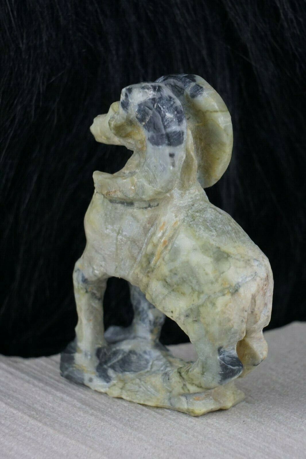 Ram Zuni Fetish Carving - Jerrold Lahaleon - High Lonesome Trading
