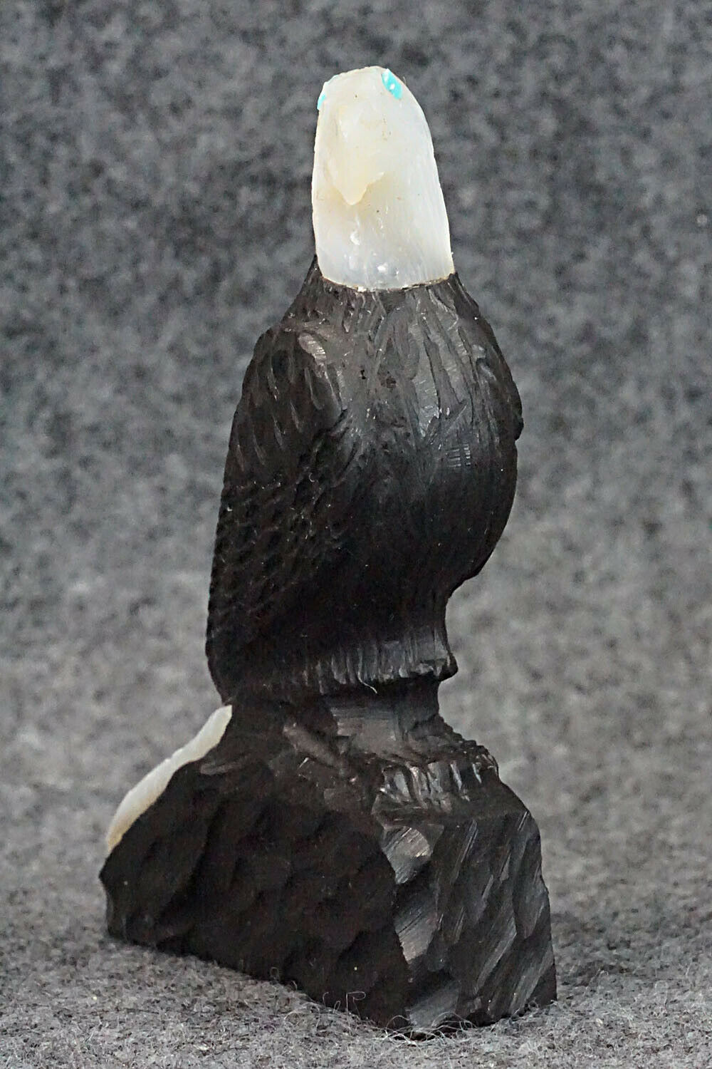 Eagle Zuni Fetish Carving - Fenton Lune