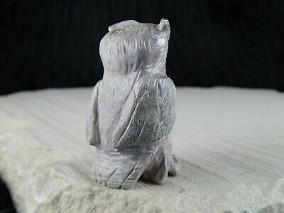 Owl - Zuni Fetish - Allison White - Zuni Owl Carving - Native American - High Lonesome Trading