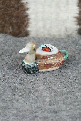 Duck Zuni Fetish Carving - Darrin Boone