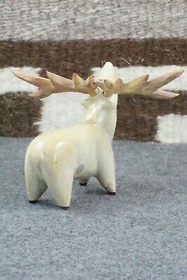 Caribou Zuni Fetish Carving - Enrike Leekya