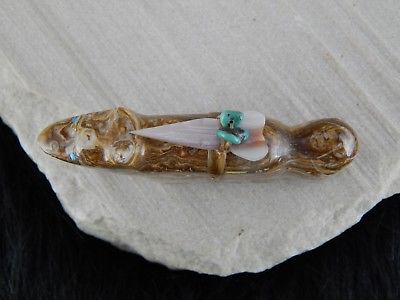 Bear Zuni Fetish Carving - Daphie Quam - High Lonesome Trading