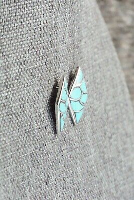 Turquoise & Sterling Silver Earrings - Orena Leekya