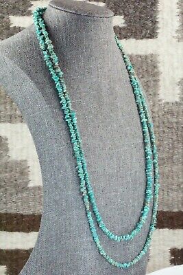 Turquoise & Sterling Silver Necklace - Navajo