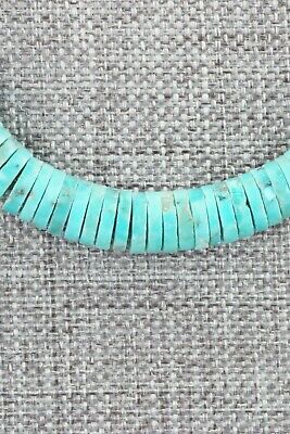 Turquoise & Sterling Silver Necklace - Doreen Jake