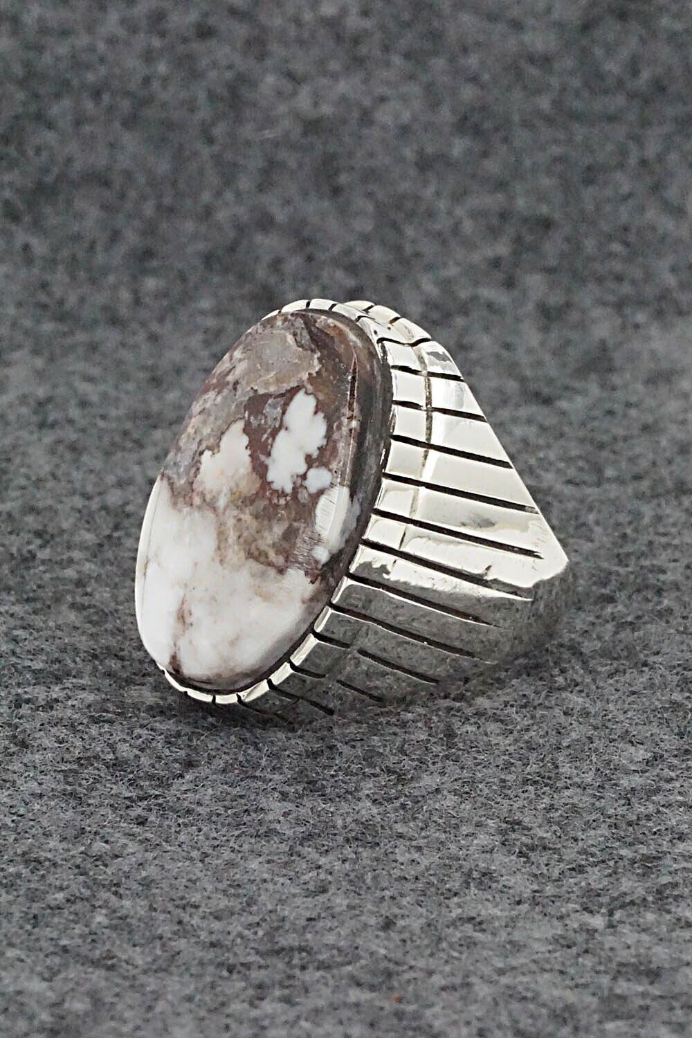 Wild Horse & Sterling Silver Ring - Trevor Jack - 10.5
