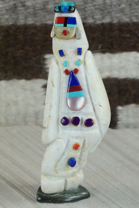 Corn Maiden Zuni Fetish Carving - Roger Shebola