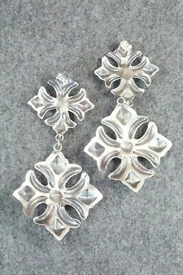 Turquoise & Sterling Silver Earrings - Tim Yazzie