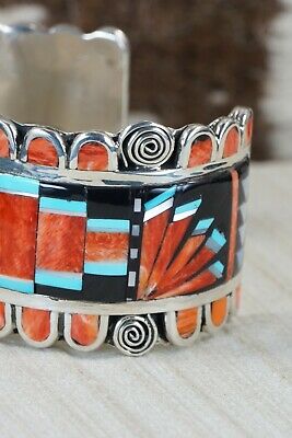 Zuni Multi Stone & Sterling Silver Bracelet - Jason Bobelu