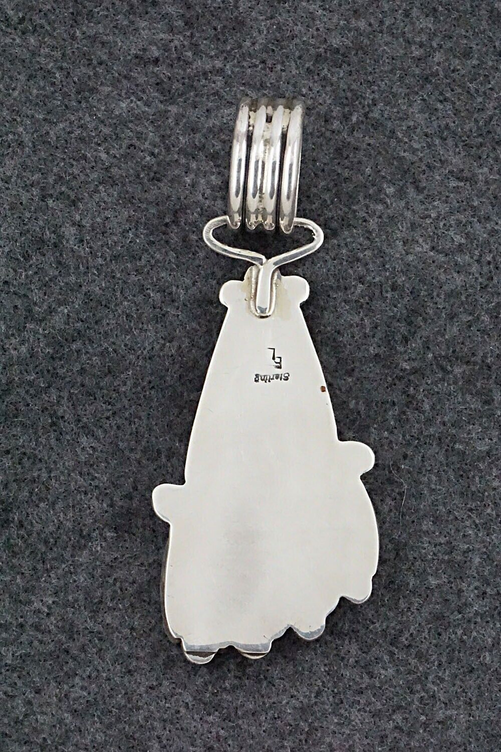 Multi Stone & Sterling Silver Pendant - Ben Livingston