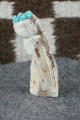 Corn Maiden Zuni Fetish Carving - Carl Etsate