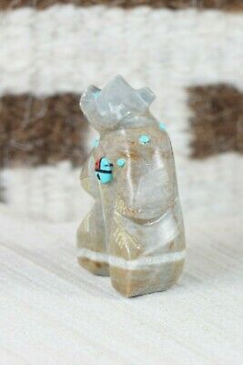 Bear Zuni Fetish Carving - Danette Laate - High Lonesome Trading