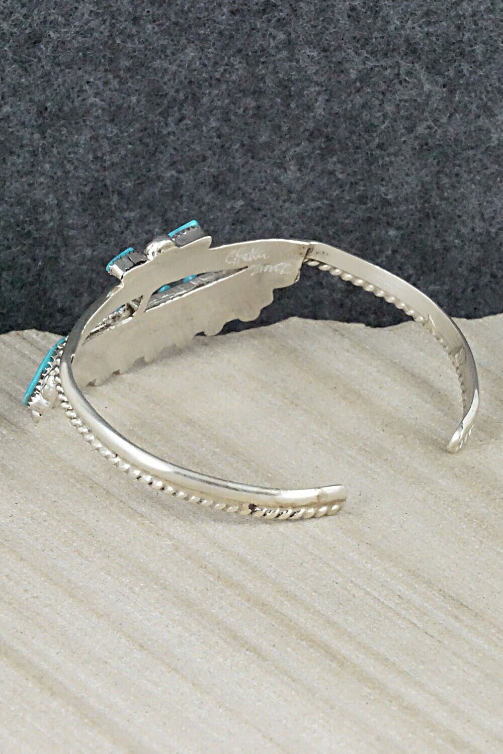 Turquoise & Sterling Silver Bracelet - Carlene Hattie