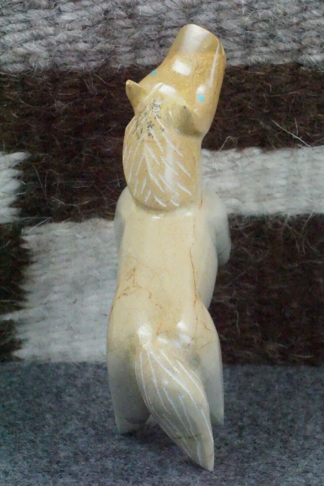 Horse Zuni Fetish Carving - Enrike Leekya