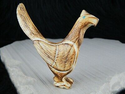 Roadrunner Zuni Fetish Carving - Tony Mackel - High Lonesome Trading