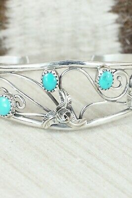 Turquoise & Sterling Silver Bracelet - Max Calladitto