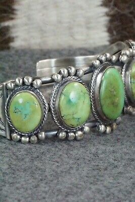 Turquoise & Sterling Silver Bracelet - Thomas Yazzie
