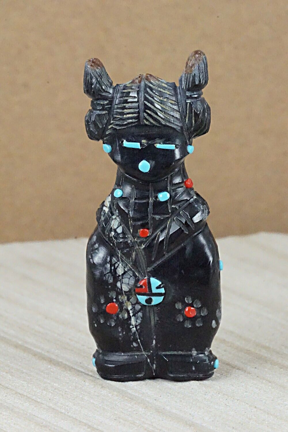 Corn Maiden Zuni Fetish Carving - Danette Laate