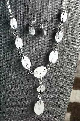Turquoise & Sterling Silver Jewelry Set - Mark Barney