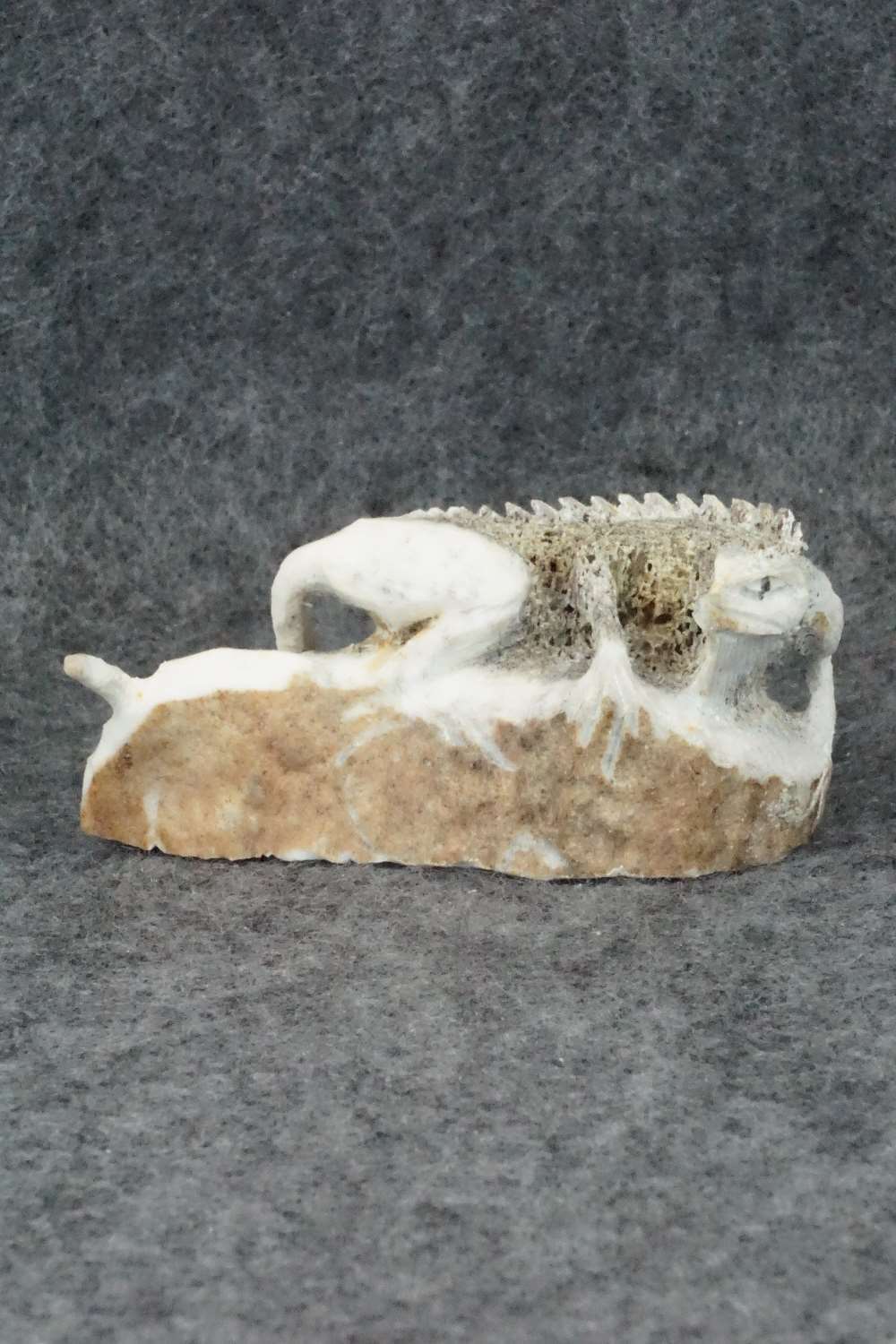 Iguana Zuni Fetish Carving - Lewis Malie Jr.
