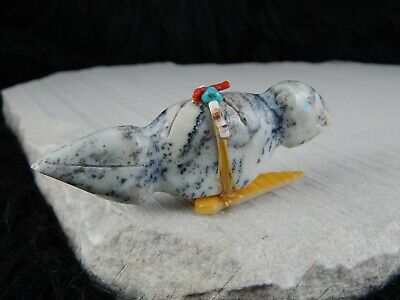 Bird Zuni Fetish Carving - Peter Gasper - High Lonesome Trading