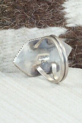 Spiny Oyster and Sterling Silver Ring - Selina Warner - Size 9.5