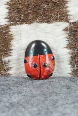 Lady Bug Zuni Fetish Carving - Reynold Lunasee