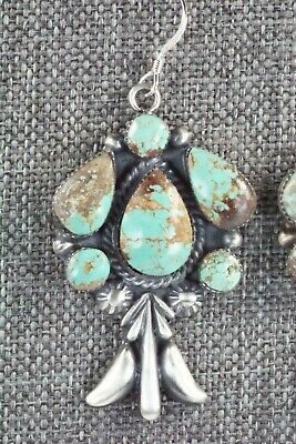 Turquoise & Sterling Silver Earrings - Bobby Platero