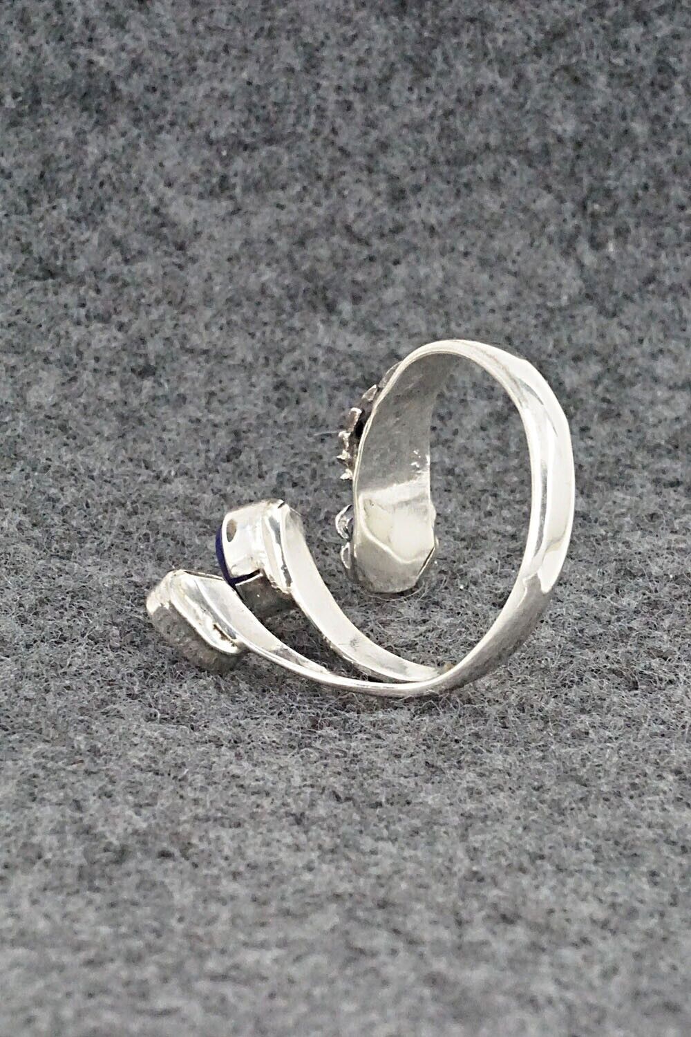 Lapis & Sterling Silver Ring - Harris Largo - Size 8.5