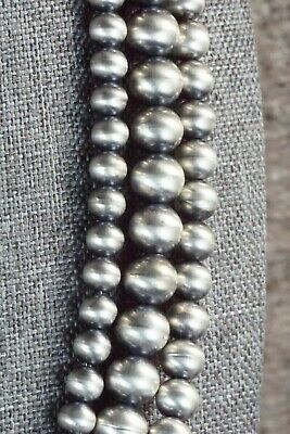 3 Strand Sterling Silver Necklace - Jan Mariano - High Lonesome Trading