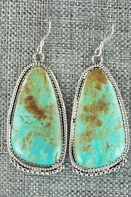 Turquoise & Sterling Silver Earrings - Sharon McCarthy