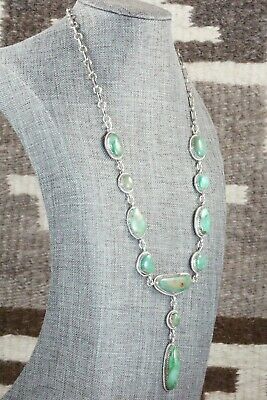 Turquoise & Sterling Silver Necklace - Mark Barney