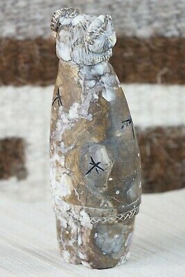Corn Maiden Zuni Fetish Carving - Sandra Quandelacy - High Lonesome Trading