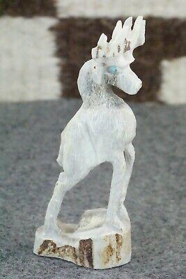 Deer Zuni Fetish Carving - Jerrold Lahaleon - High Lonesome Trading