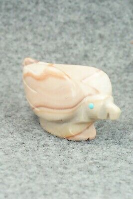 Eagle Zuni Fetish Carving - Ronnie Lunasee