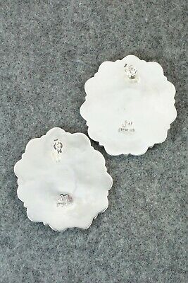 Turquoise & Sterling Silver Earrings - Justina Wilson