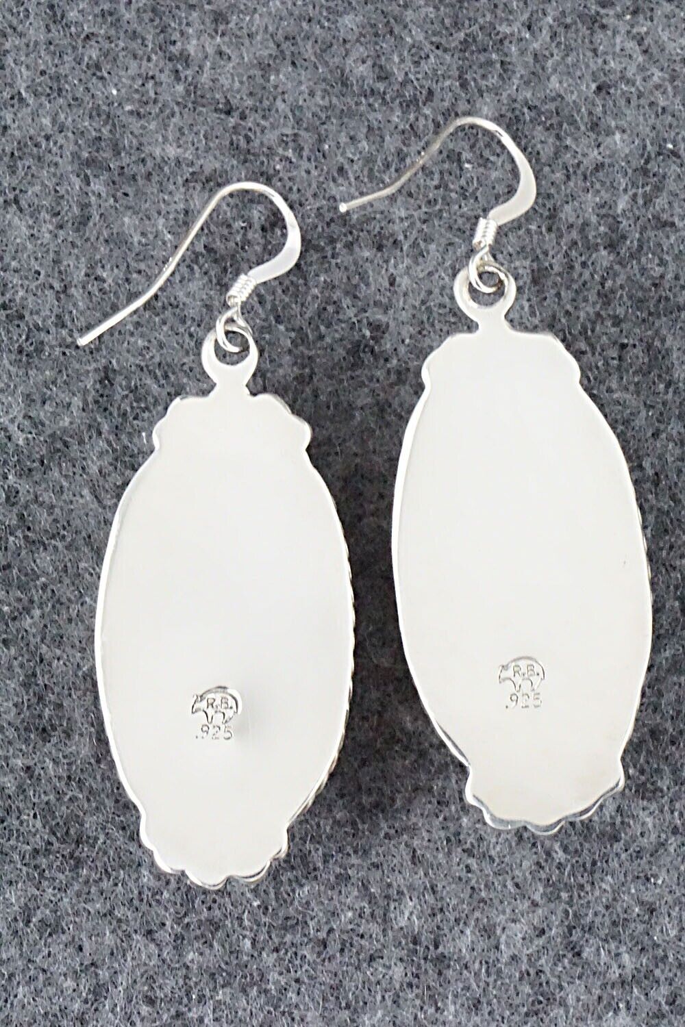 Turquoise & Sterling Silver Earrings - Gregg Yazzie
