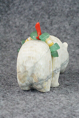 Bear Zuni Fetish Carving - Paulette Quam