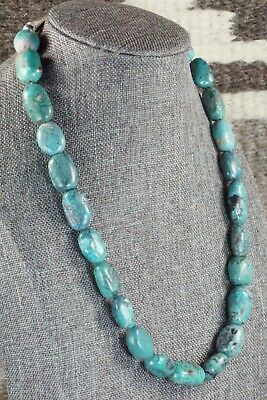 Turquoise & Sterling Silver Necklace - Navajo