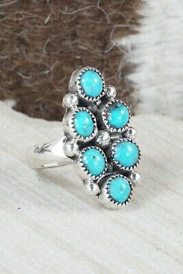 Turquoise & Sterling Silver Ring - Priscilla Reeder - Ring 8