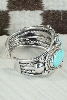 Turquoise & Sterling Silver Bracelet - Rick Martinez