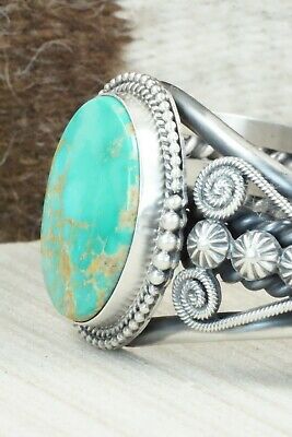 Royston Turquoise & Sterling Silver Bracelet - Michael Calladitto