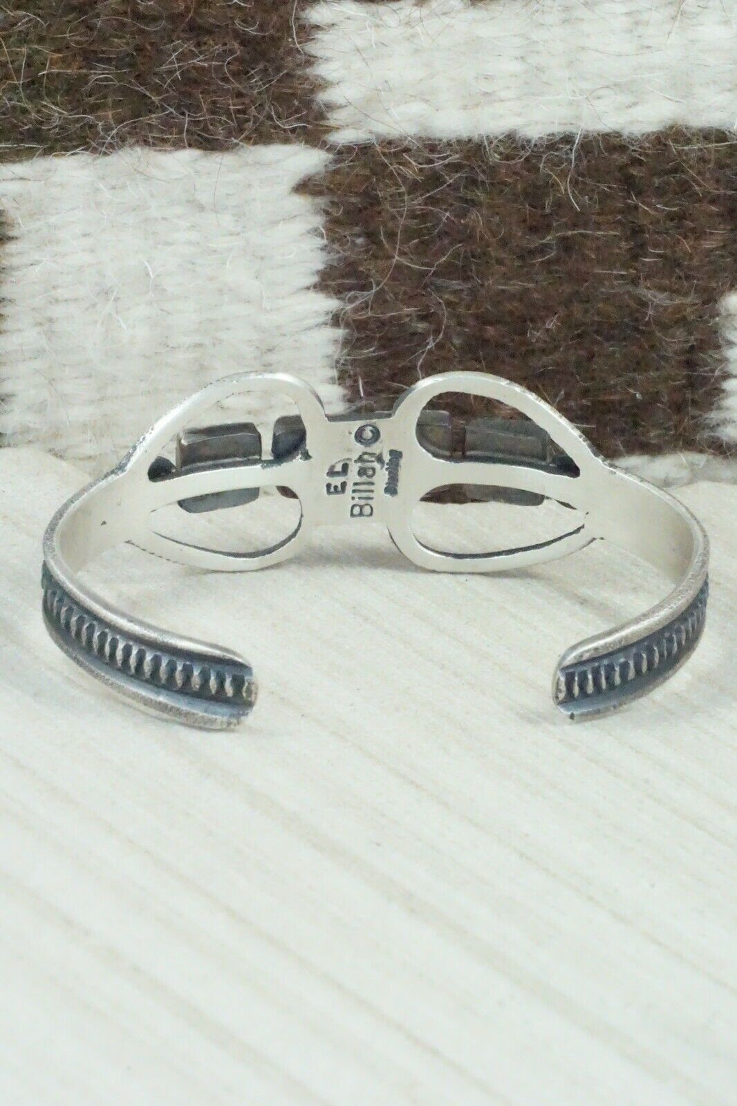 Spiny Oyster and Sterling Silver Bracelet - Eva & Linberg Billah