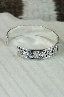 Sterling Silver Floral Bracelet - Tom Dinesto