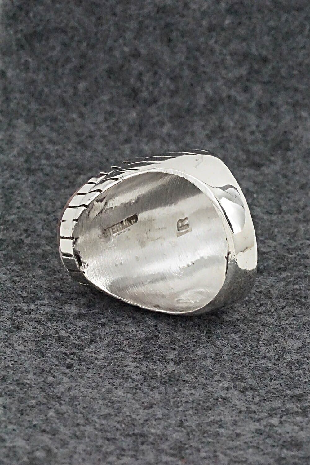 Wild Horse & Sterling Silver Ring - Trevor Jack - 10.25