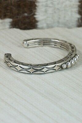 Navajo Sterling Silver Bracelet - Alex Sanchez